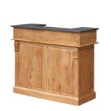 Sells counter bar in solid wood new 120cm