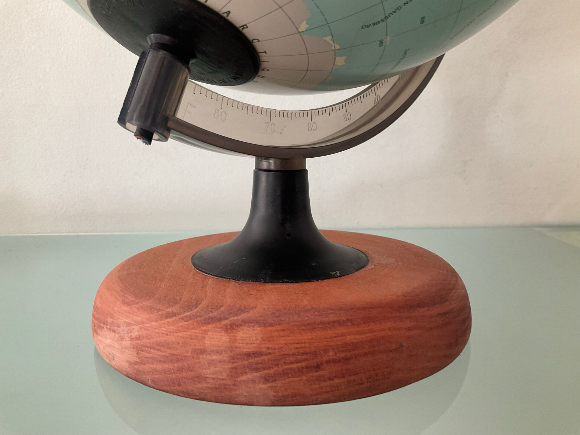 Globe terrestre vintage des années 70-80