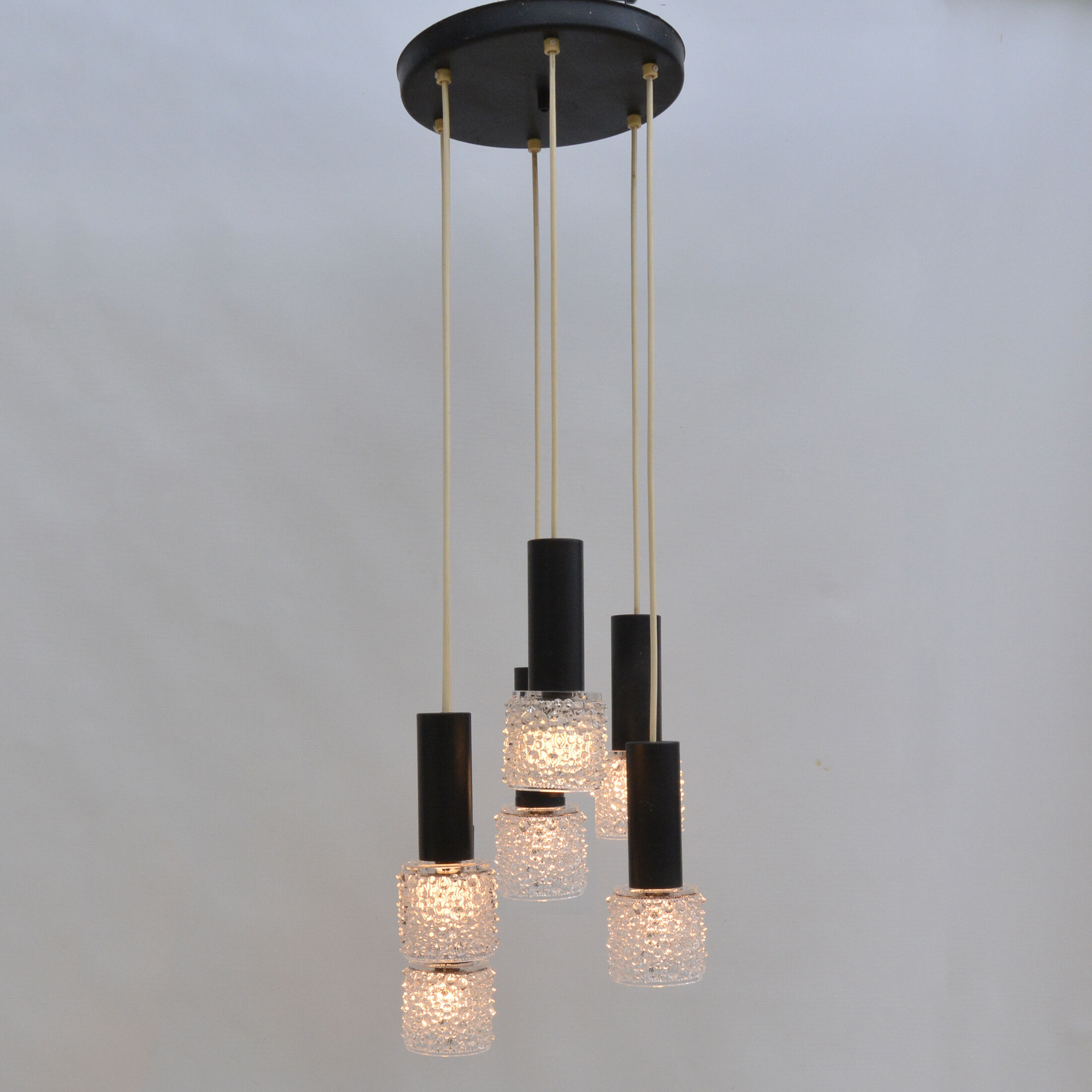Cascade lamp, elektroinstala jilove, czechoslovakia