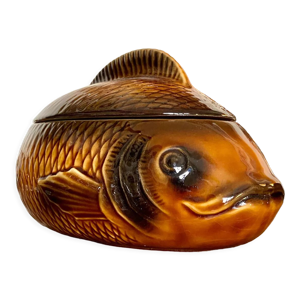 Soupière poisson Sarreguemines