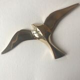 Trio of brass birds