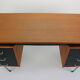 Cees Braakman teak desk with triangle legs for Pastoe