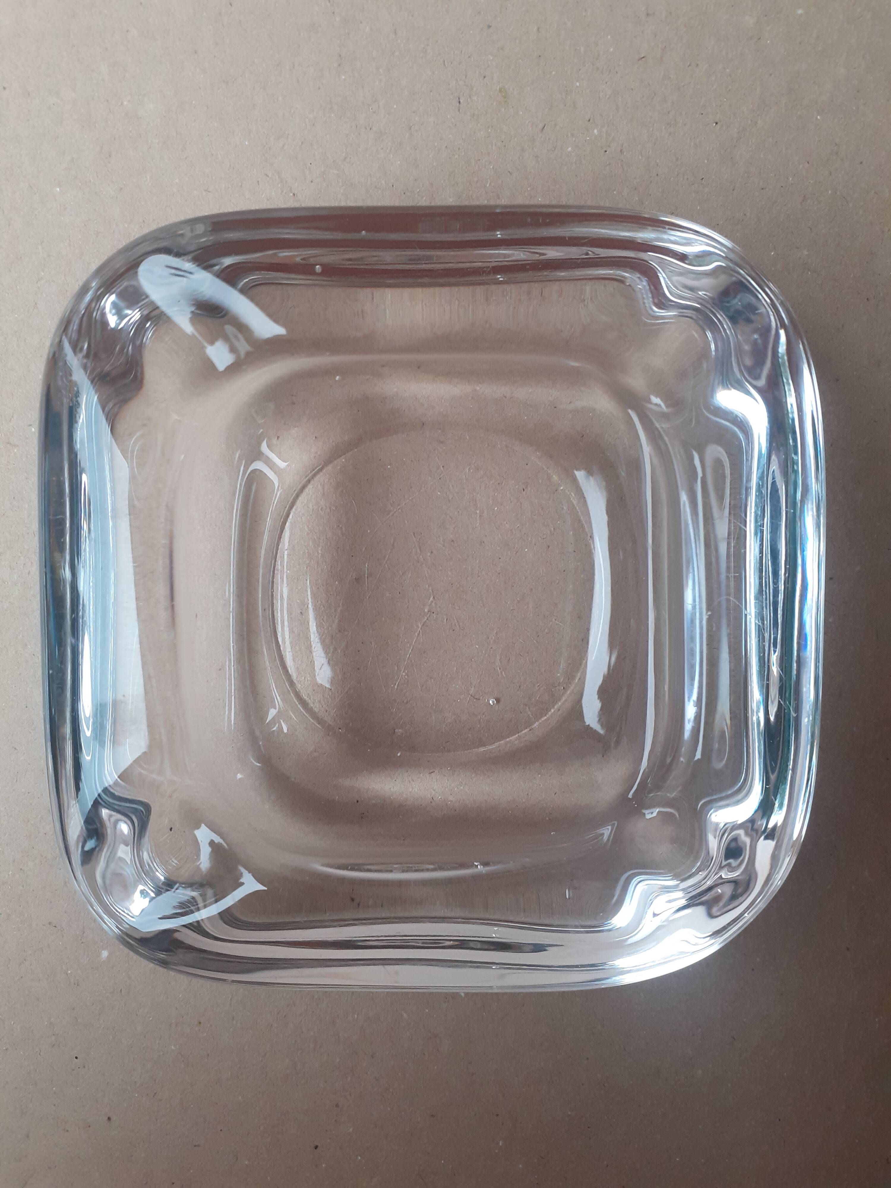 Cendrier en cristal de1970