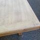 Renovated 1960s oak farmhouse dining table