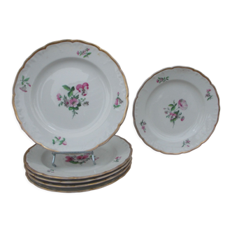 6 assiettes dessert porcelaine ancienne KPM Berlin