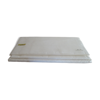 Flat sheet pure weft linen cotton 310 x 220 new period labels