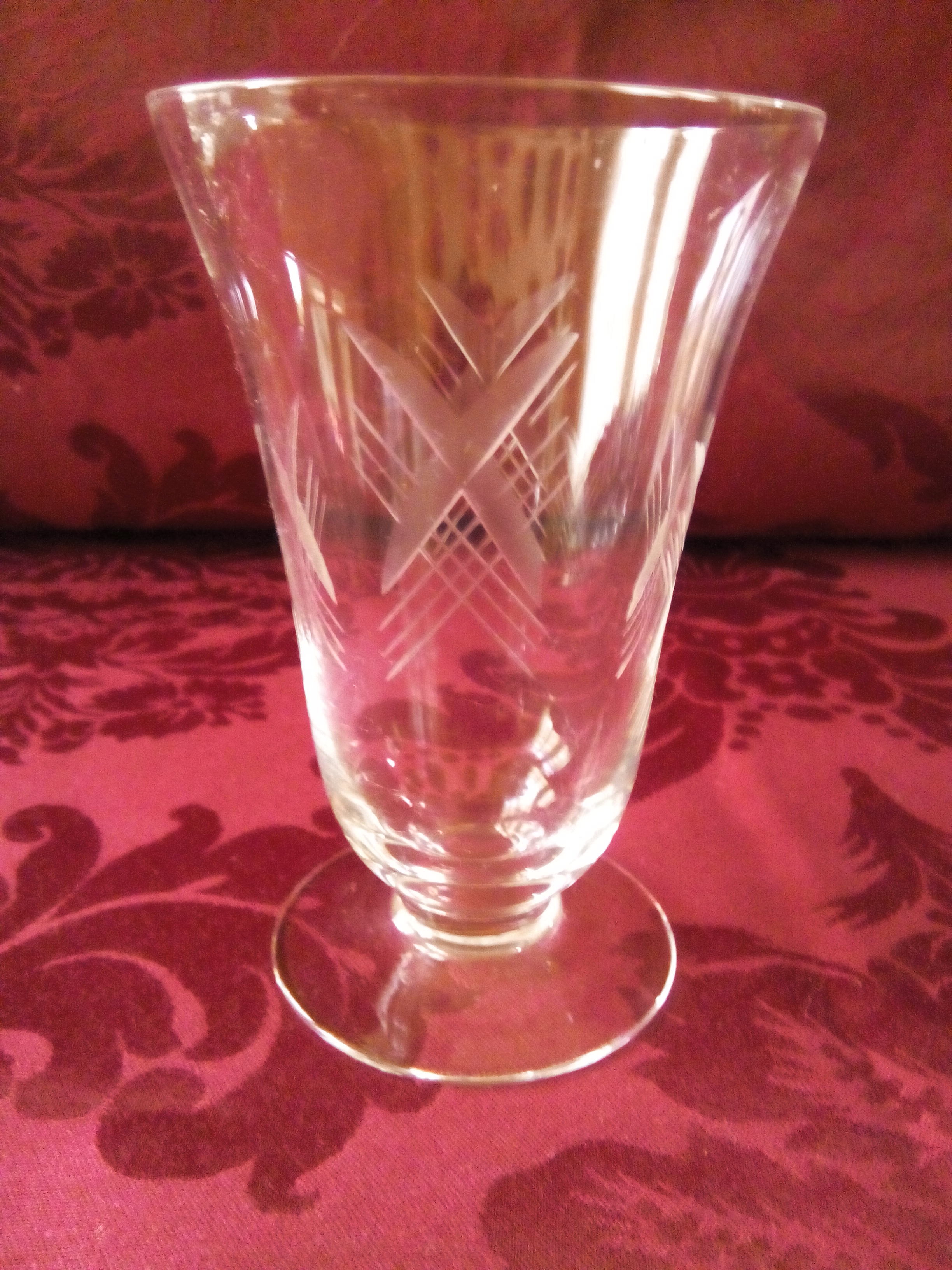 10 cristallerie de sevres wine glasses