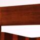 Banc vintage en noyer de Gio Ponti réalisé par Fratelli Reguitti, 1950