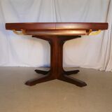 Vintage Scandinavian Baumann stretch table in rosewood