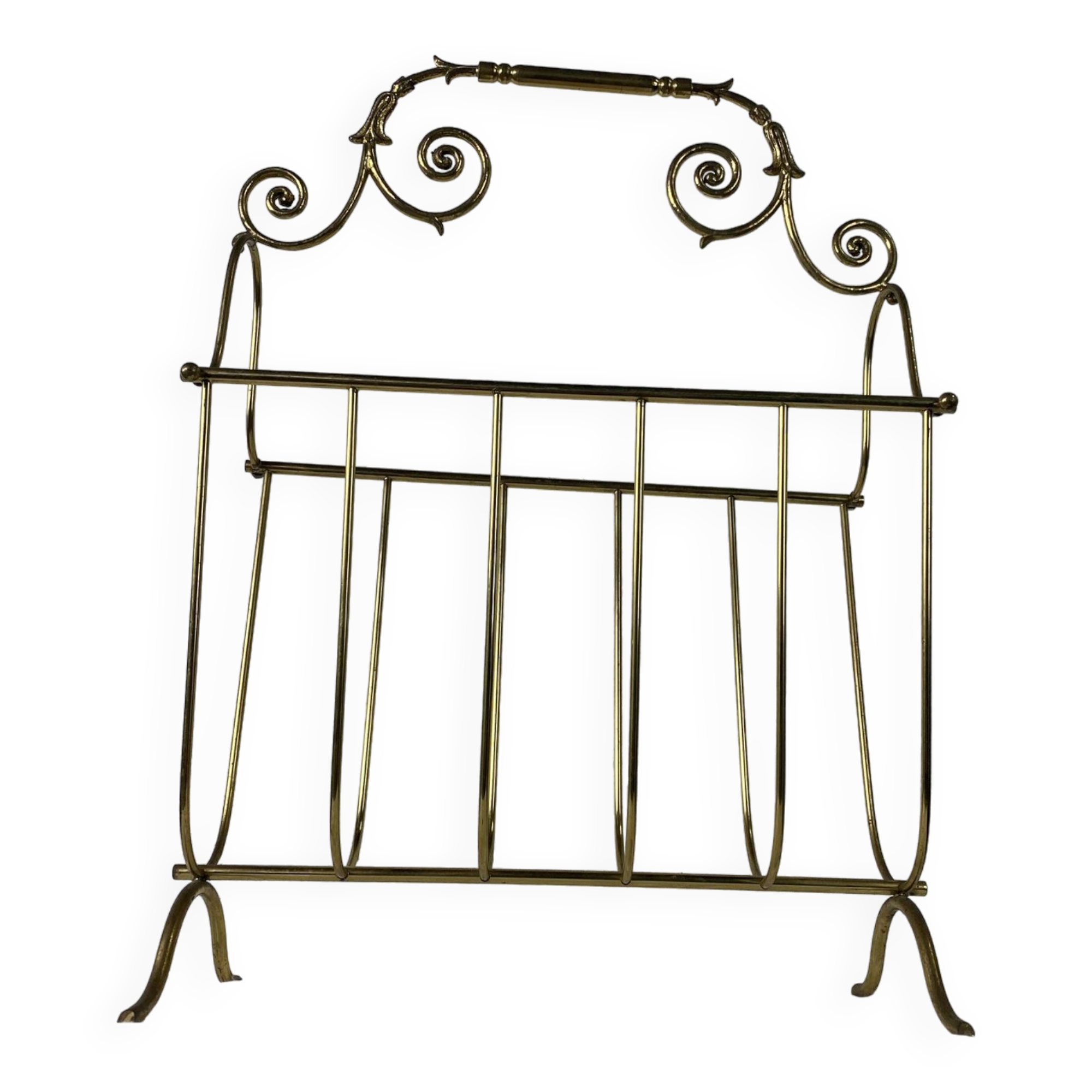 Porte revue doré en laiton