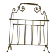 Porte revue doré en laiton