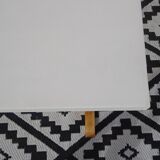 Table made entirely of solid pine, white top.