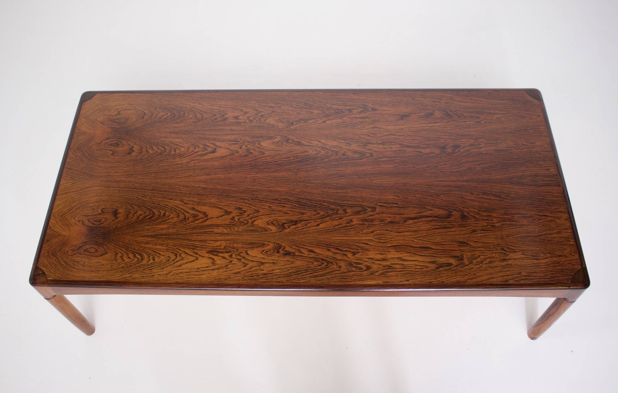 Scandinavian rosewood coffee table.