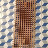 Vintage rattan mirror