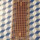 Vintage rattan mirror