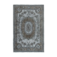 Hand-knotted bohemian turkish 1980s 174 cm x 266 cm grey rug