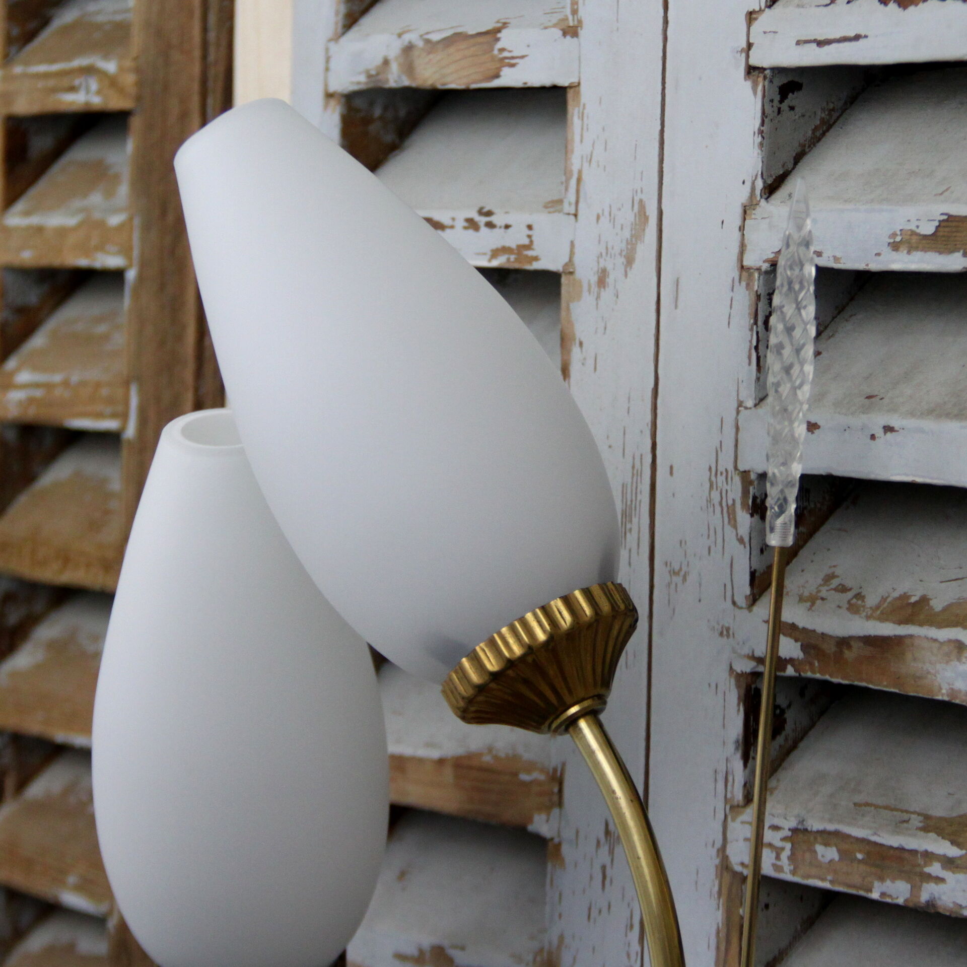 Pair of wall lamps 1950