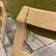 6 chaises scandinaves en velours vert, circa 1960