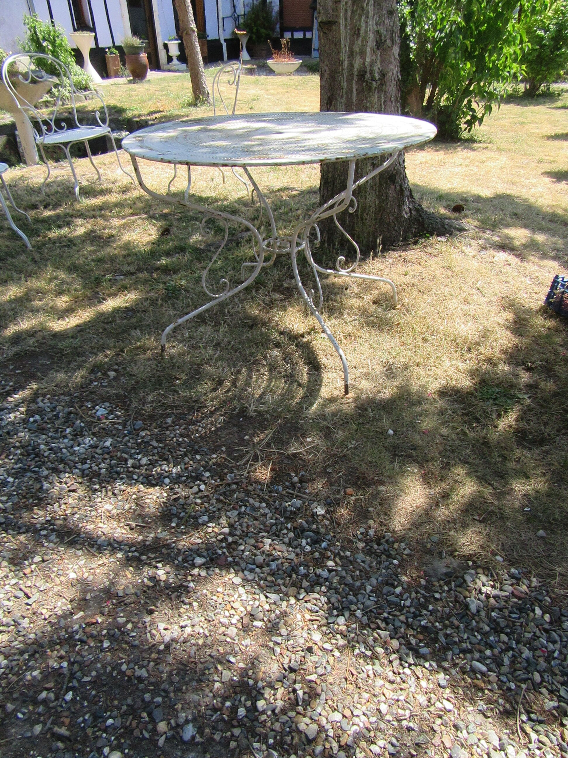 Ancient garden salon early 20th