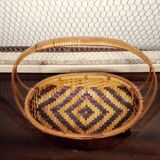Vintage wicker basket