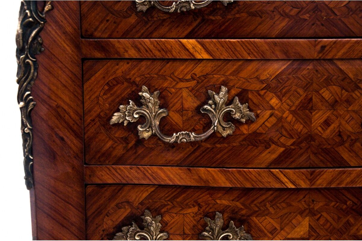 Antique chest of drawers - chiffonier, france, late 19th century.