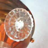 Ancienne lampe suspension, en laiton, Ezan