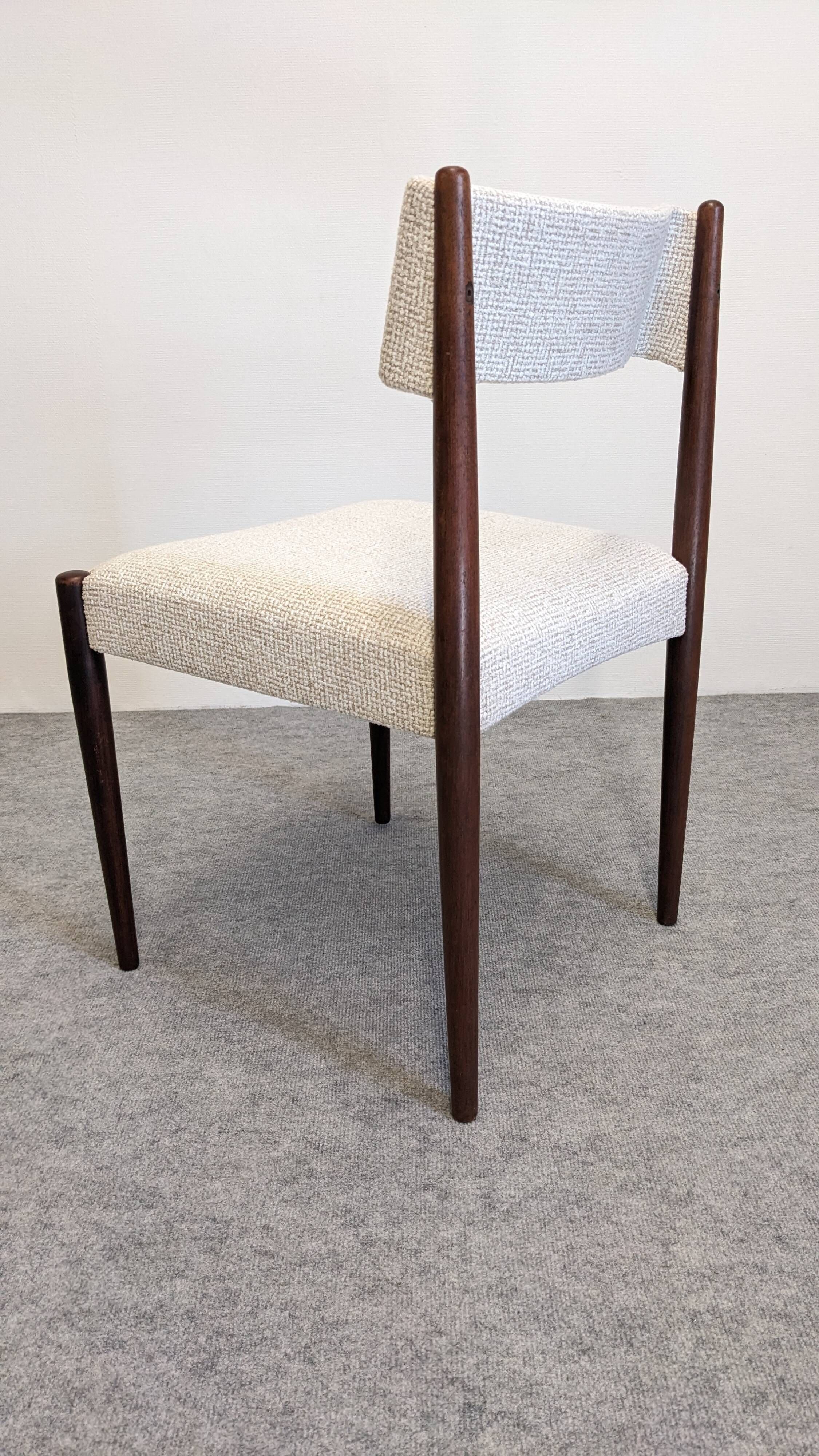 Série de 6 chaises d'Axel Bender Madsen pour Bovenkamp, Pays-Bas vers 1960
