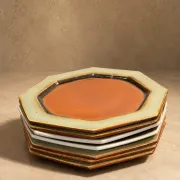 Lot d'assiettes Grès du Marais, France, circa 1970