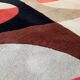 Kinetic rug "Bluna" by Kenzo, c.1980
