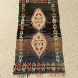 Vintage azilal, berber rug, 88 x 185