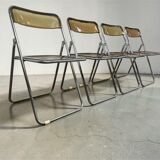 Set of 4 vintage 'plia castelli' chairs