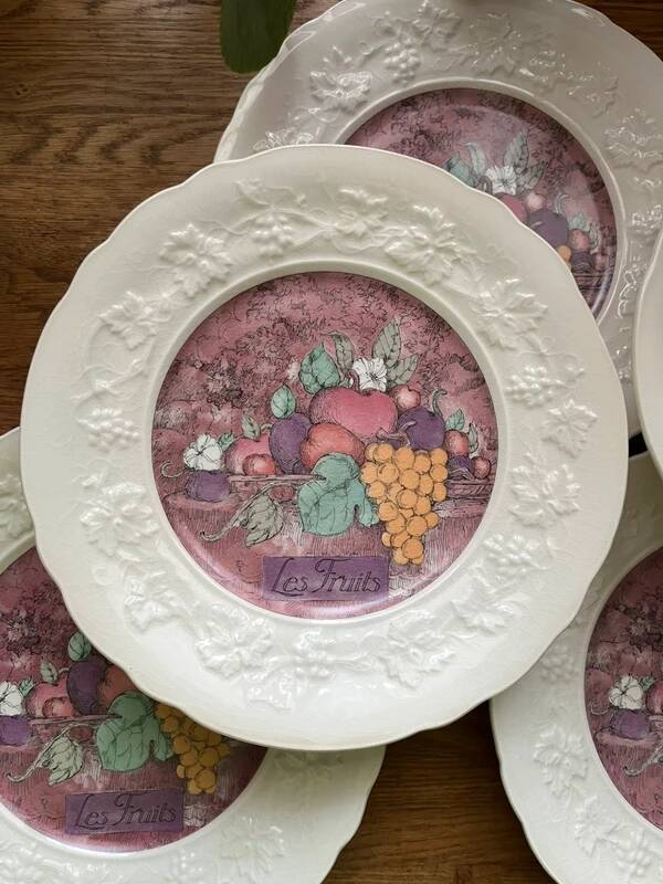 Fruit plates - Gien