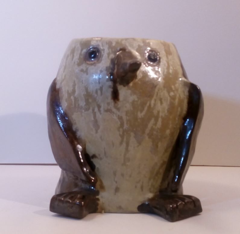 Zoomorphic vase in sandstone