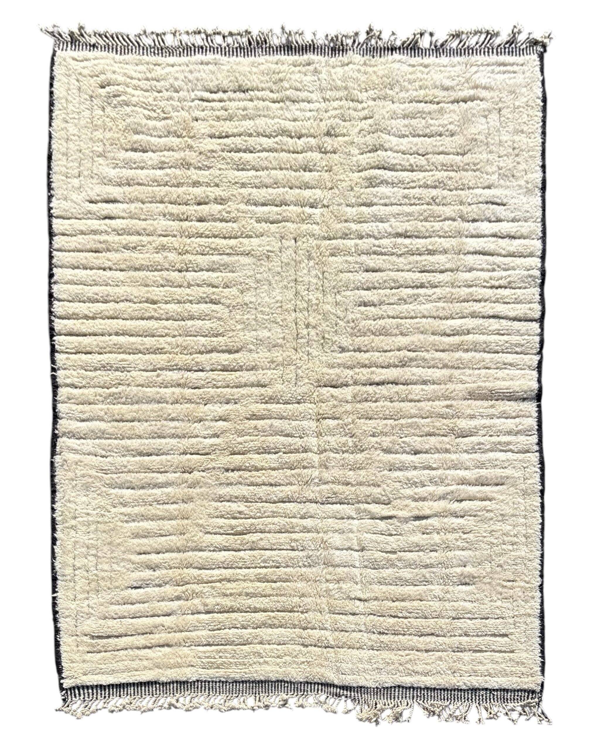 Lyla - Thick Berber Mrirt Moroccan rug in wool 210×300 cm