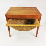 Mid Century side table, Haslev, designed by Severin Hansen, Denmark, 1950s.