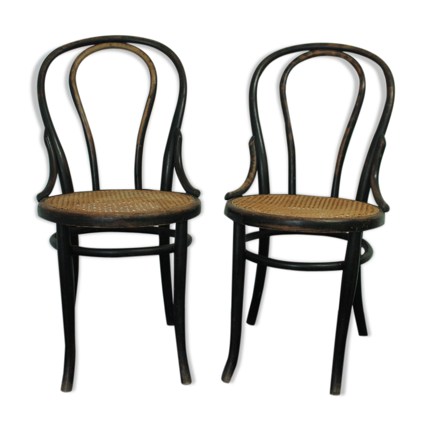 Pair of bistro chairs