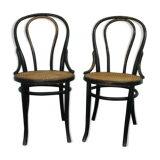 Pair of bistro chairs