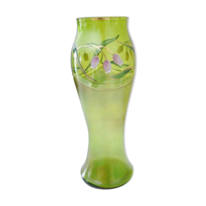 Vase ancien art nouveau - verre