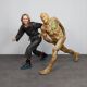 Life-size sculpture “Running Figure” by Karol Broniatowski, 1972