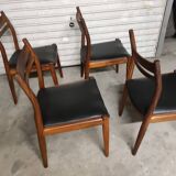 Vintage Scandinavian chairs Gessef teak 1960