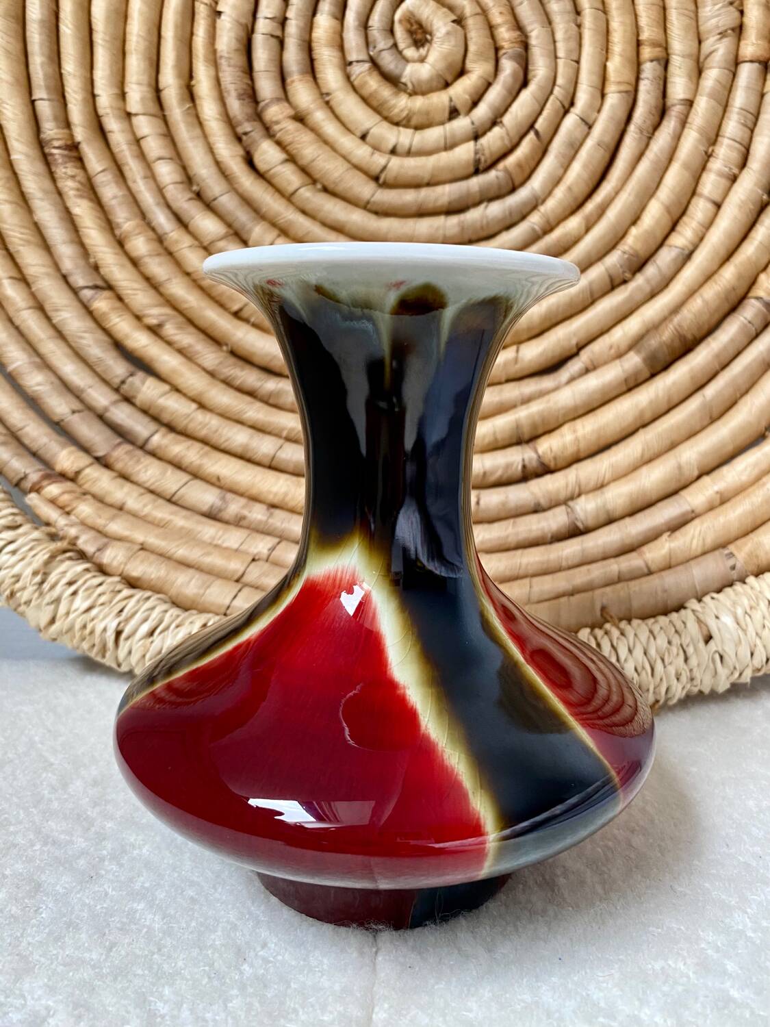 Stoneware vase, China
