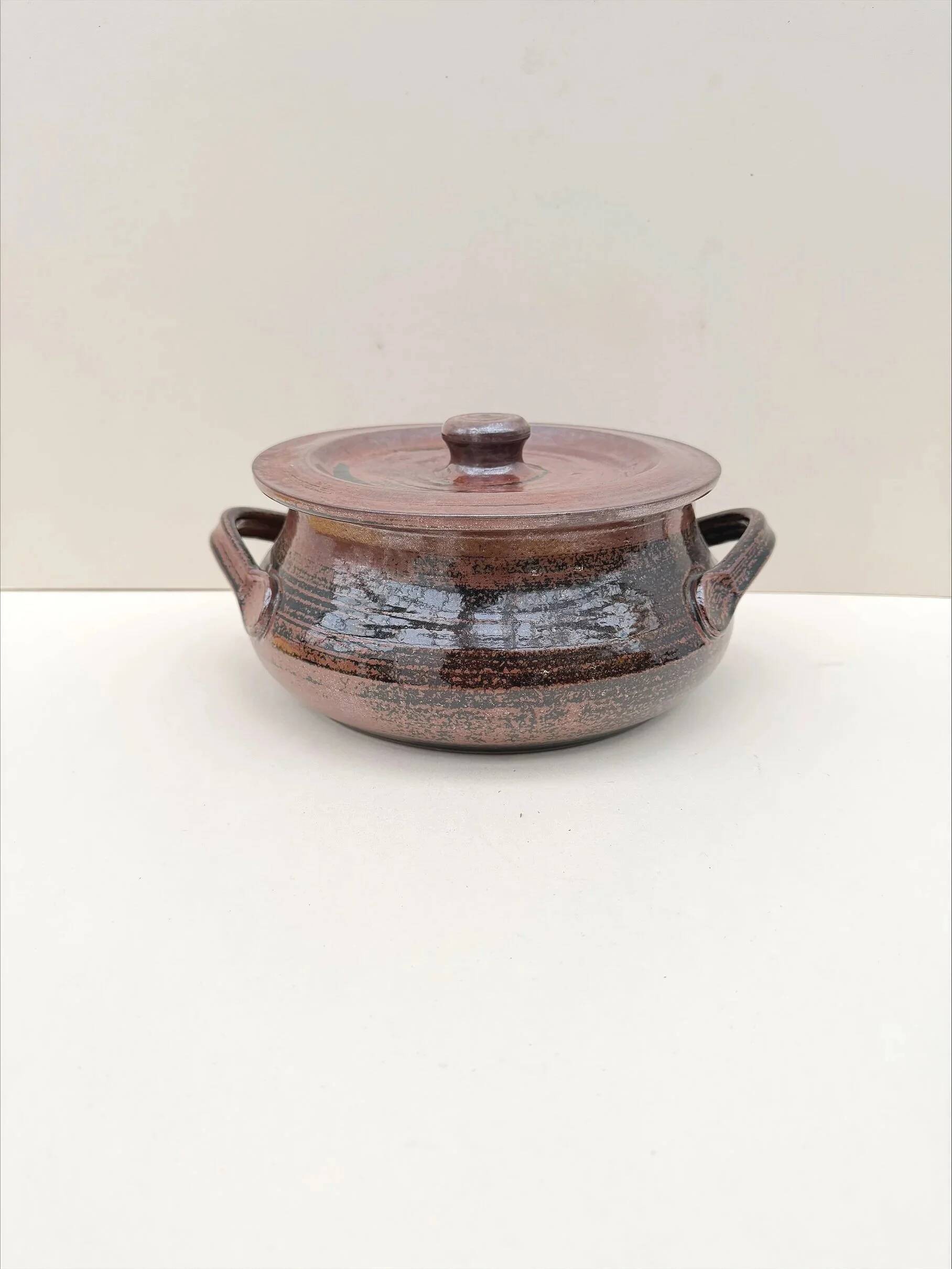 Gabriel HAMM ceramic soup tureen, France 1970