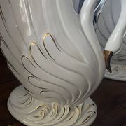 Set of 2 Swan lamps Bassano Italy
