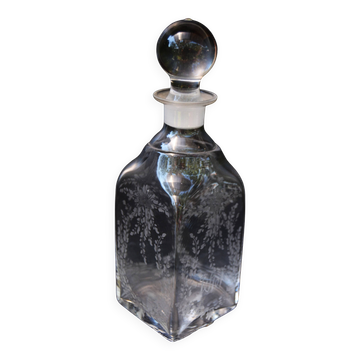 Carafe à décanter pour whisky ou brandy Acid Echted Carafe rectangulaire Monogram WW Dime