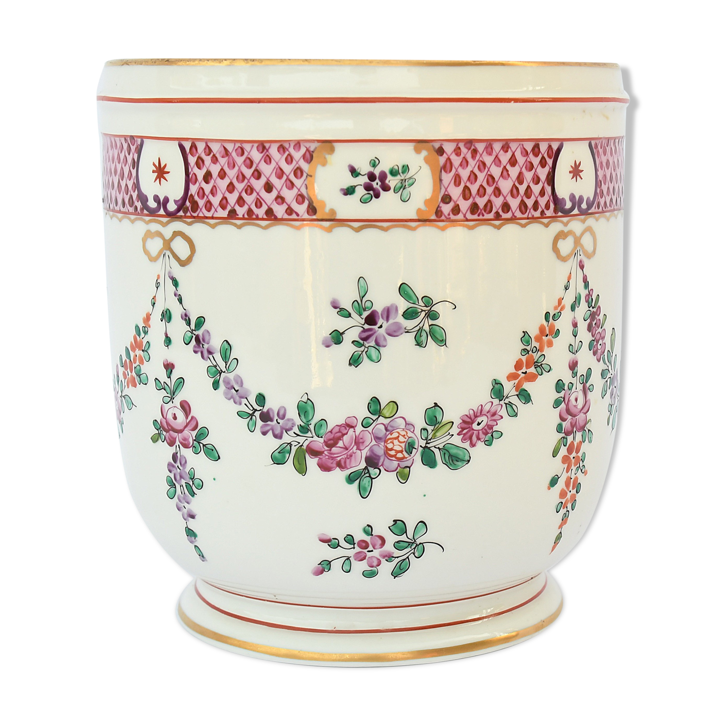 Porcelain pot cover