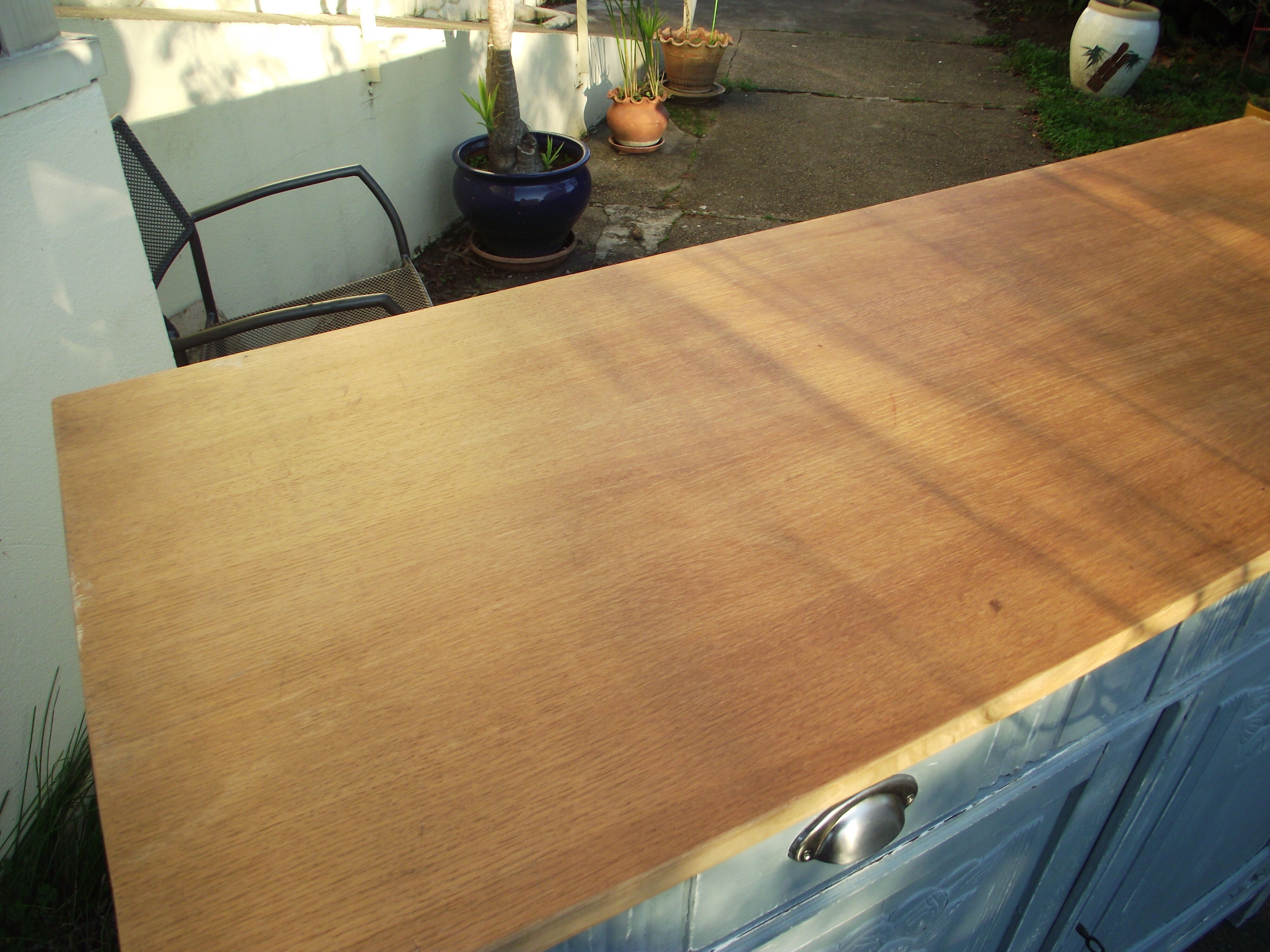 Parisian buffet in painted oak