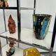 Mid-century modern chrome shelf by Milo Baughman