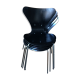 Four vintage ants chairs by Arne Jacobsen