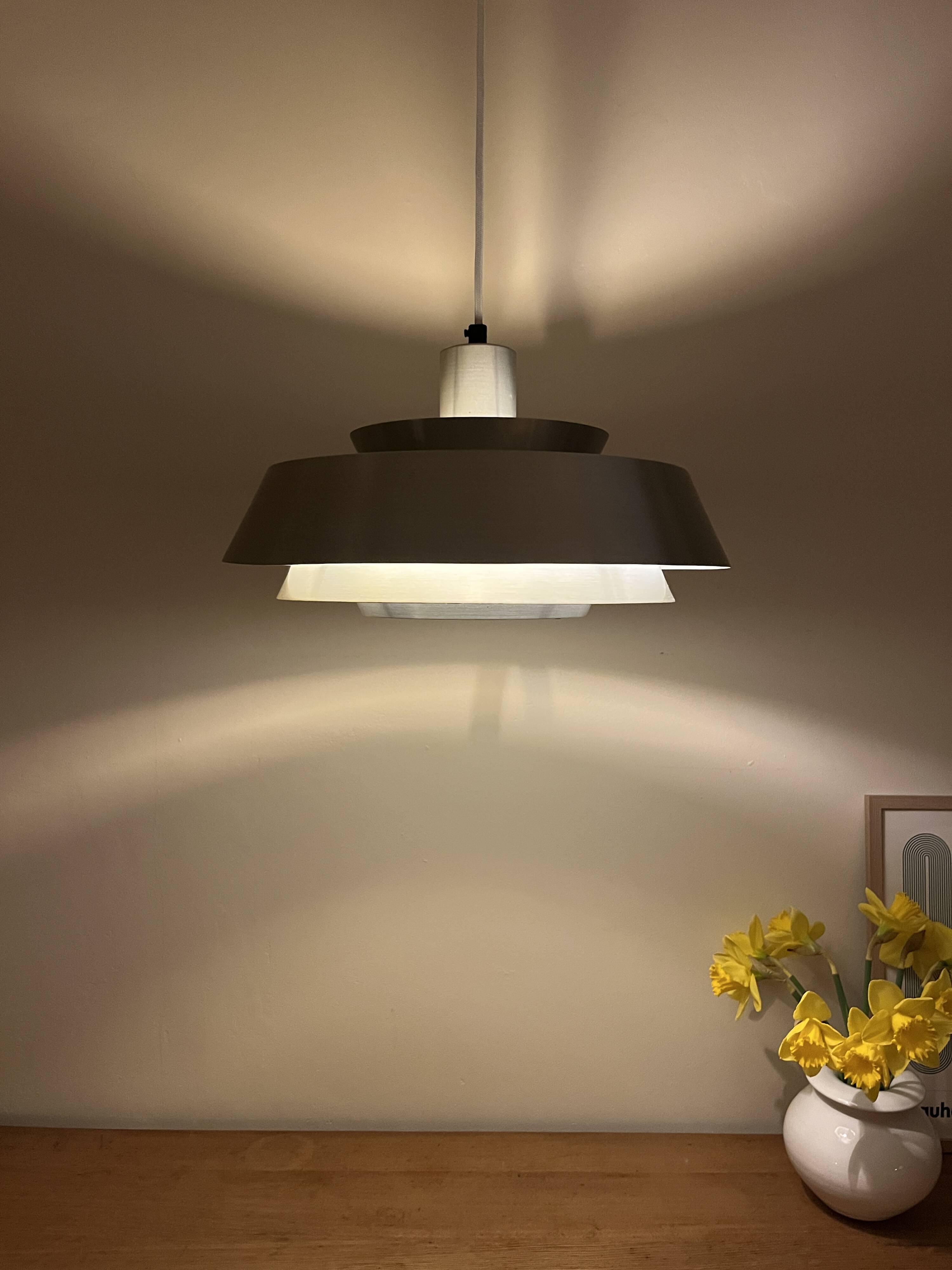 Vintage Danish multi layered design pendant in the Nova style