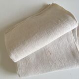 Tablecloth in heavy linen canvas 19e 140cm